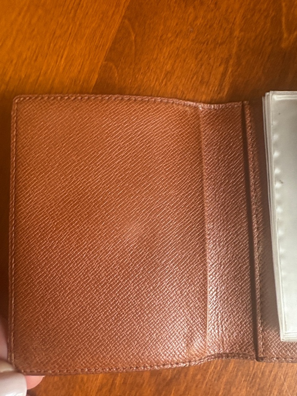Authentic Vintage (Rare) Louis Vuitton Tri Fold photo/Card Holder - Picture 5 of 9